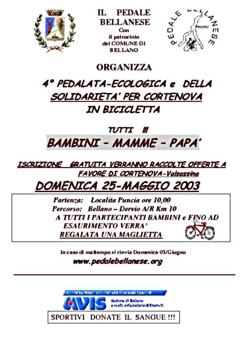 Pedalata ecologica 2003